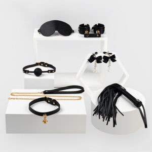 Leather BDSM Restraint Kit for Couples