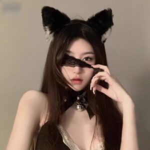 Fluffy Cat Ear Cosplay Set with Bell Collar | LOVEUNWIND