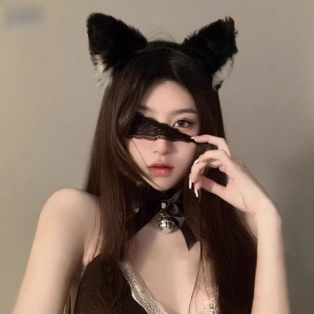 Fluffy Cat Ear Cosplay Set with Bell Collar | LOVEUNWIND