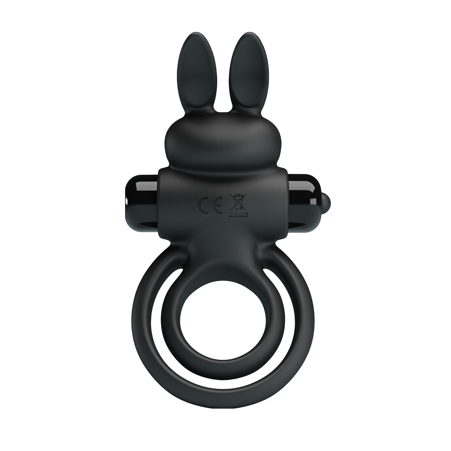 Rabbit Vibrating Cock Ring with Bullet Vibrator