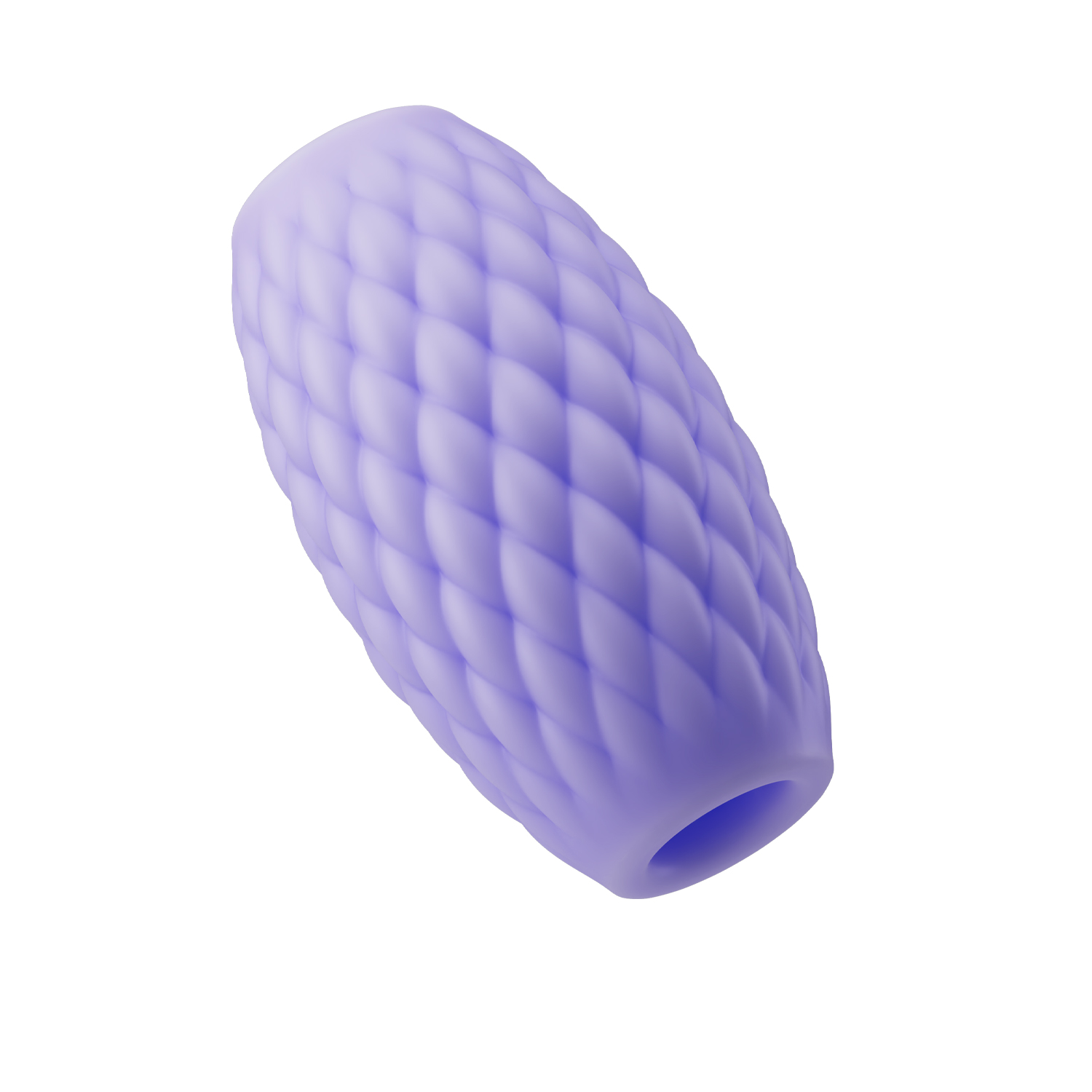 Compact Dual-Entry Textured Male Stroker